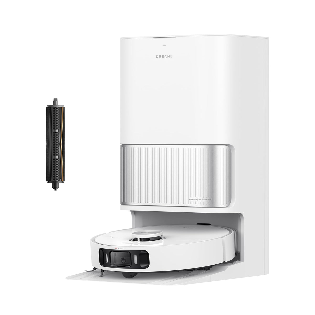 dreame L10s Pro Ultra Heat Saugroboter mit Wischfunktion, Automatische Moppreinigung mit heißem Wasser, Moppverlängerung, 7.000 Pa Saugkraft, Doppelte Mopp- und Bodenreinigung, Teppicherkennung