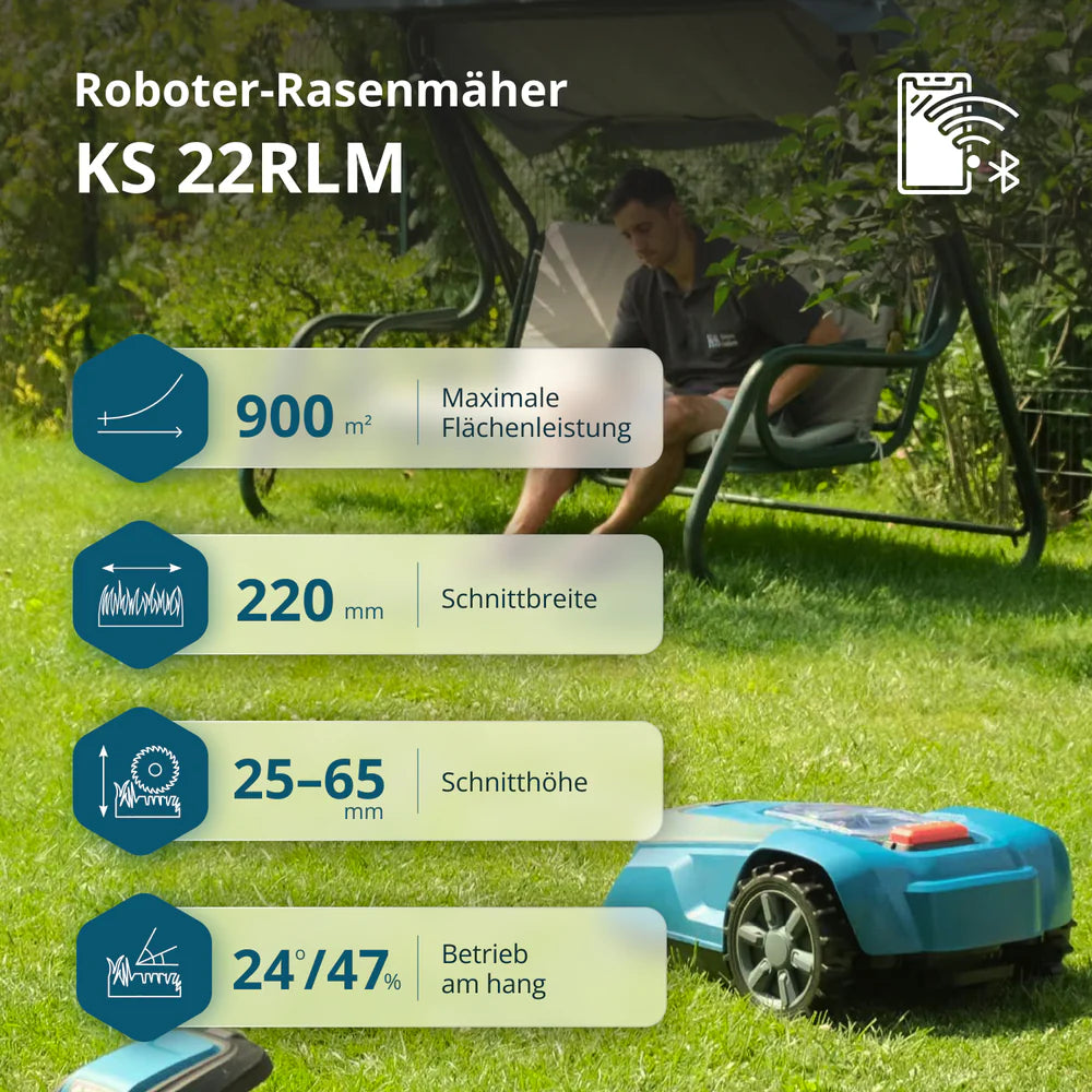 "Könner & Söhnen" Roboter-Rasenmäher KS 22RLM