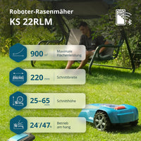 "Könner & Söhnen" Roboter-Rasenmäher KS 22RLM