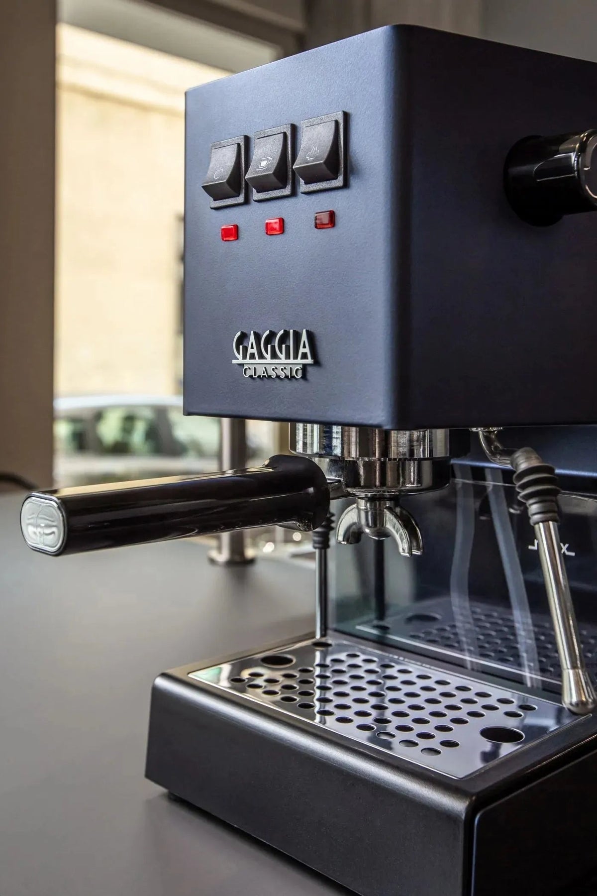 Gaggia Classic 5 Jahre Garantie EVO Pro E24 Blau - Kaffeewelt