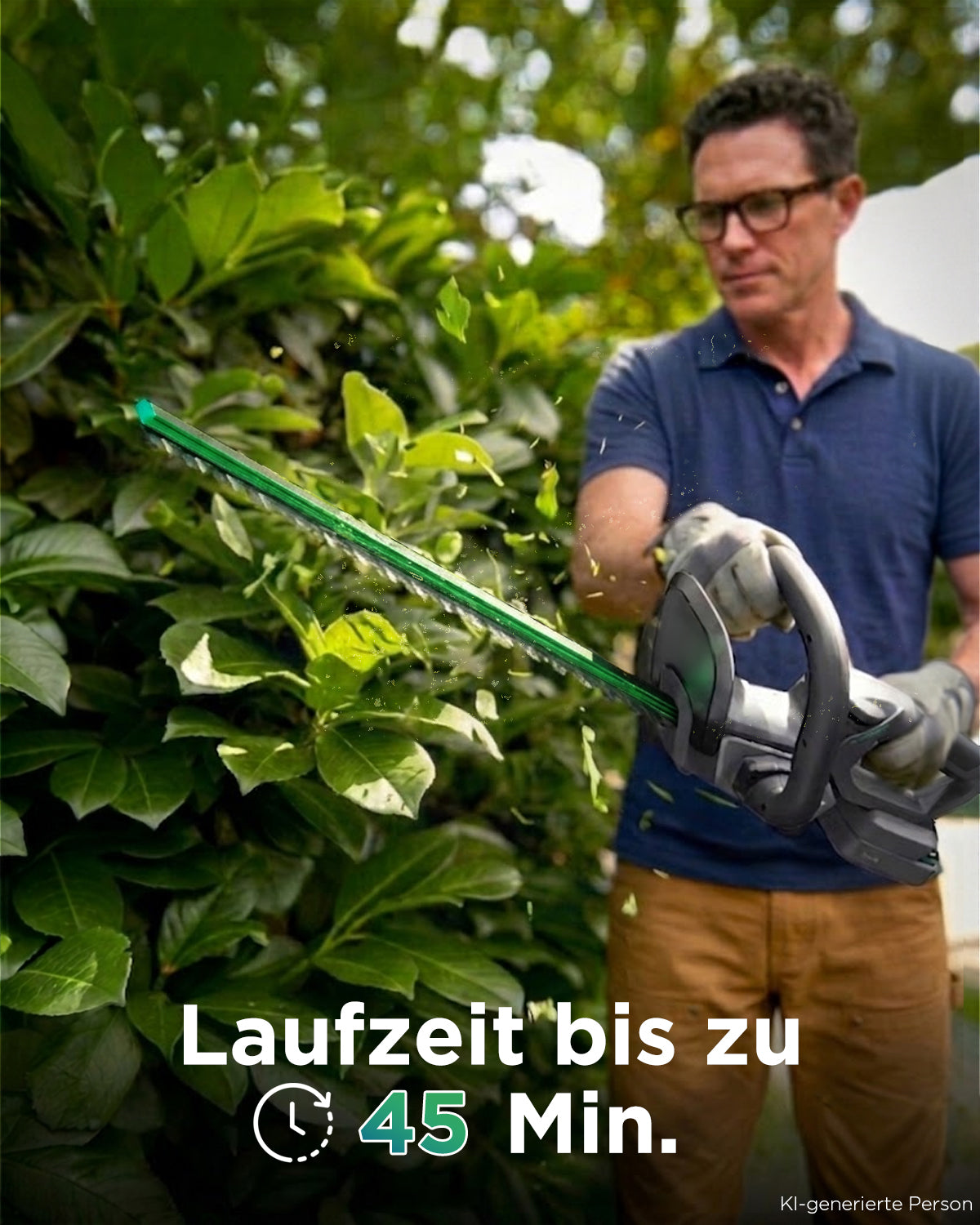 Bald erhältlich | Kraftsense U20X  Slim 20V Akku bürstenloser Heckenschere mit 2,0 Ah Akku