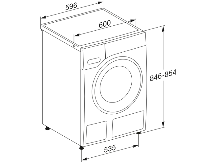 Miele WWG880 WCS PWash&TDos&Steam