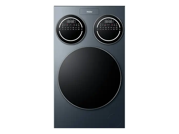HAIER HAMQD 410CBL9GN-84, 3 Trommeln MultiWash Waschmaschine (10 kg, 1330 U/Min., A)