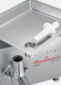 alexandersolia “Lobos” AW F 82.2 Meat Grinder Tabletop Unit - Price includes 5-piece cutting set 
