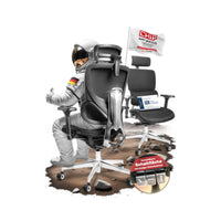 CLOUVOU CleverSeat Bürostuhl Ergonomisch [TESTSIEGER] Schreibtischstuhl 100% individuell einstellbar | Büro Stuhl & Gaming Stuhl | Computerstuhl Home Office Chair Ergonomic | Drehstuhl 150 kg