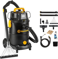 Vacmaster SCA0801 Waschsauger Teppichreiniger Fleckenreiniger für Teppiche, Vorleger, Polster, Treppen und Autos | Nass-Trocken-Sauger Starke Saugkraft Wasser Waschen Dekontamination | 800 W