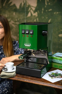Gaggia Classic 5 Jahre Garantie EVO Pro E24 Grün - Kaffeewelt