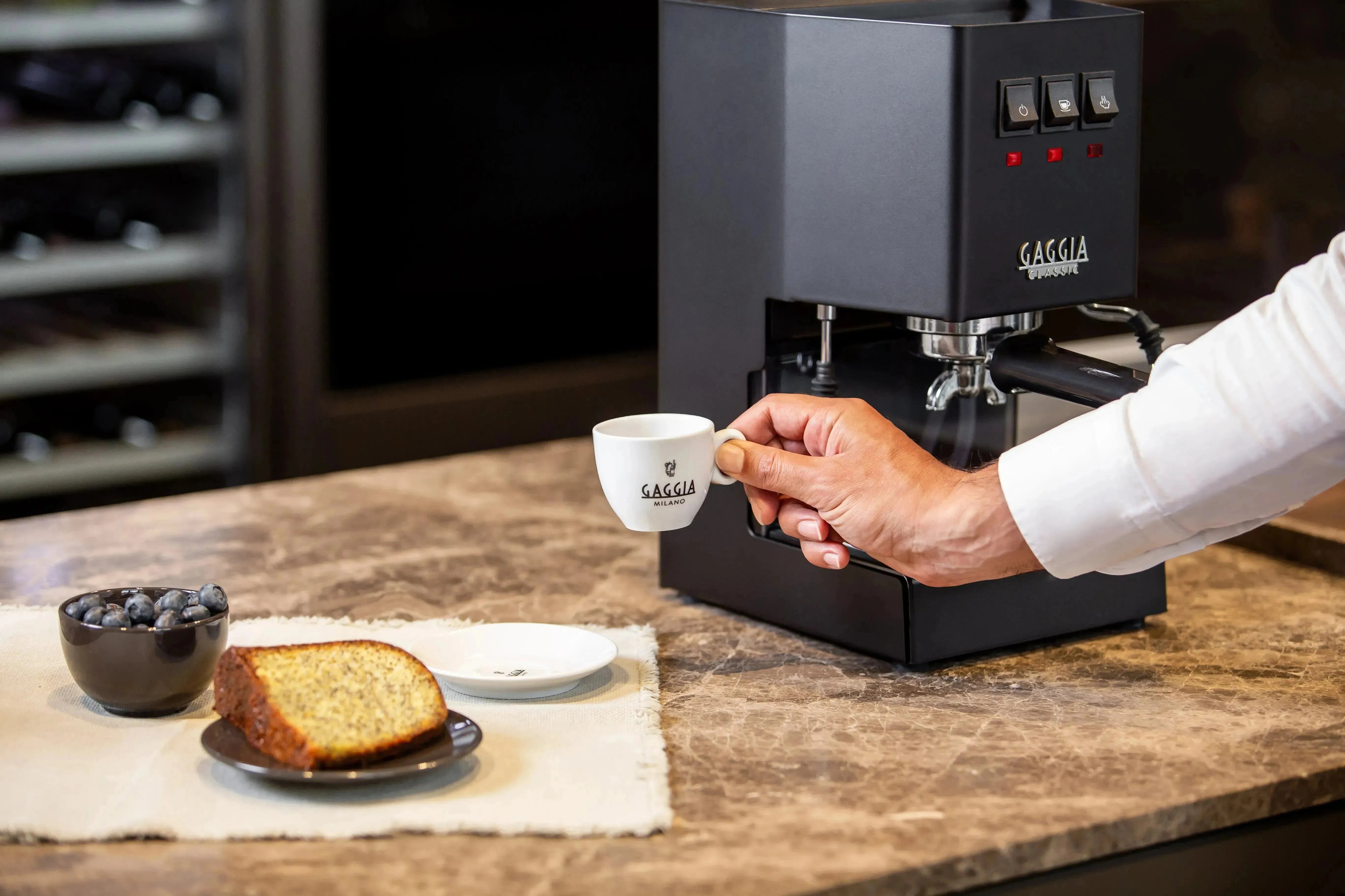 Gaggia Classic 5 Jahre Garantie EVO Pro E24 Schwarz - Kaffeewelt