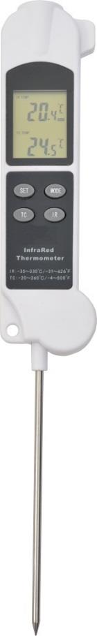 SARO Duo Thermometer Infrarot & Fühler Modell 5513