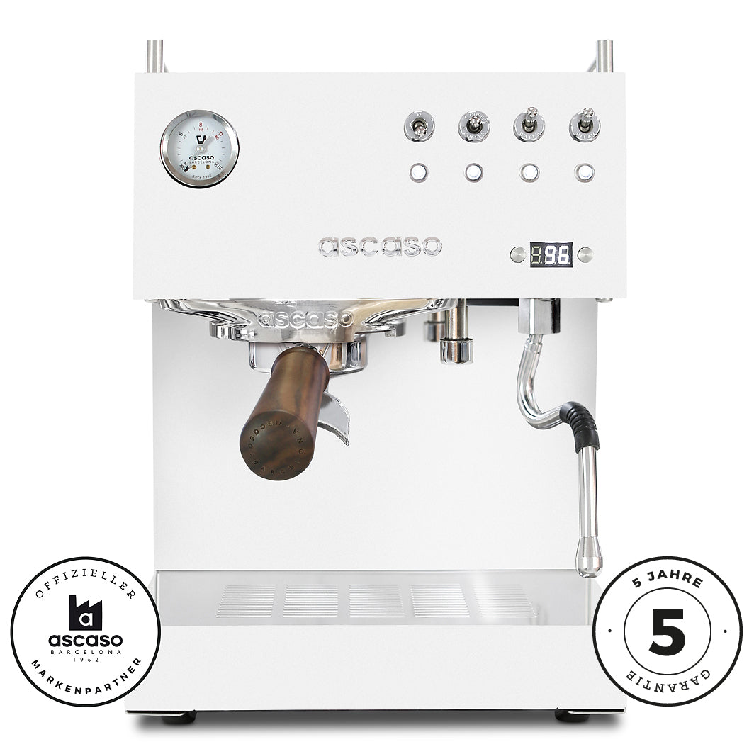 Ascaso Steel DUO PID | 5 Jahre Garantie inkl. Offset Einstellungen