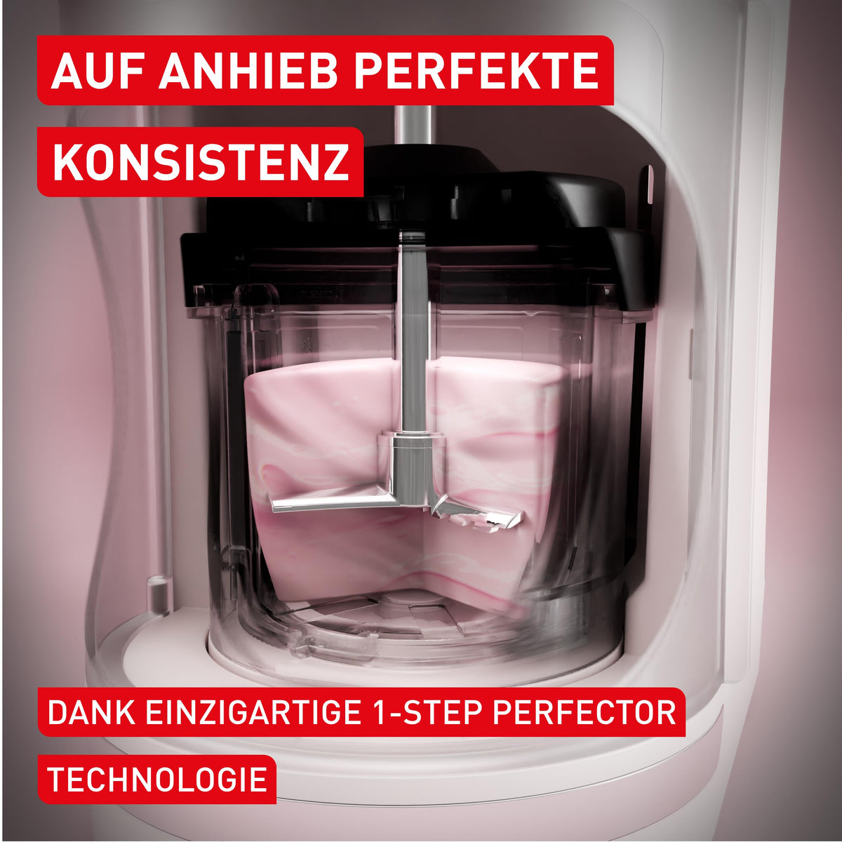 Tefal Dolci Eismaschine – Eiscreme, Gelato, Protein-Eis & Sorbet