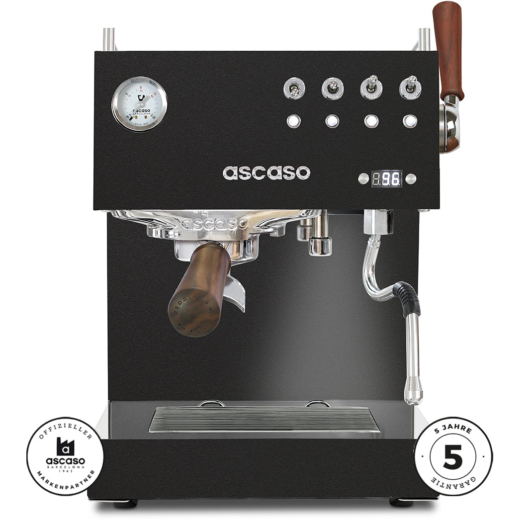 Ascaso Steel DUO Plus | 7 Jahre Garantie inkl. Offset Einstellungen