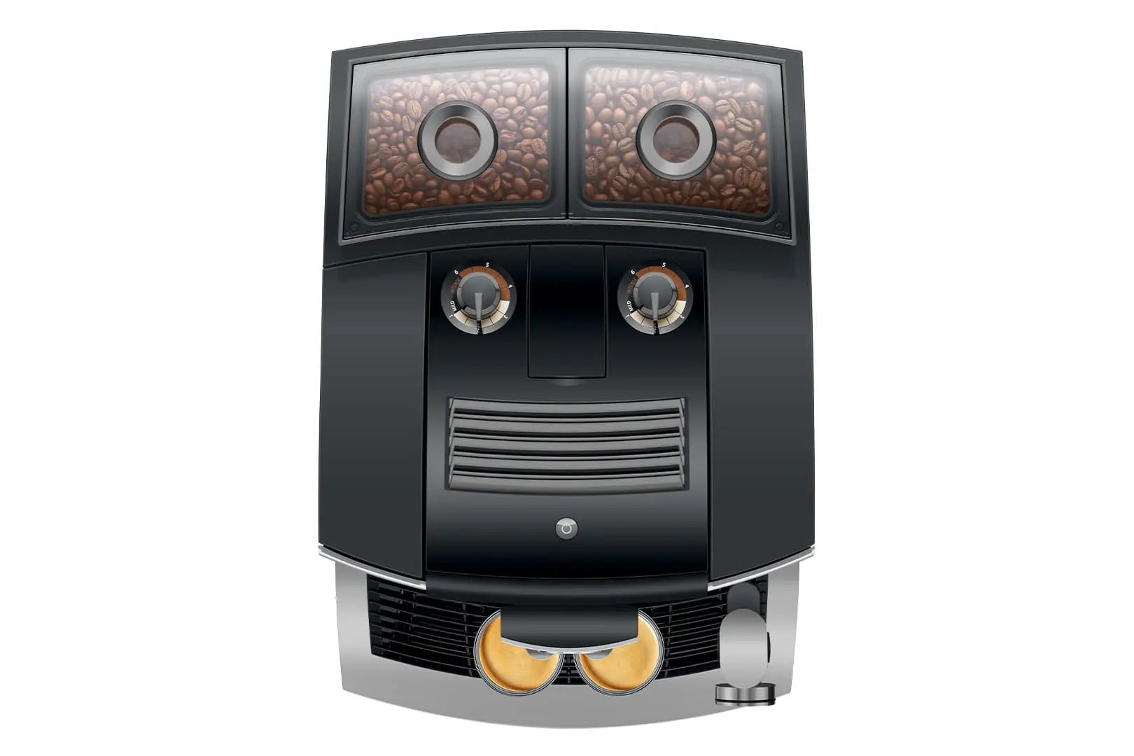 Jura J10 Twin (EA) Diamond Onyx | 7 Jahre Garantie | Kaffeewelt