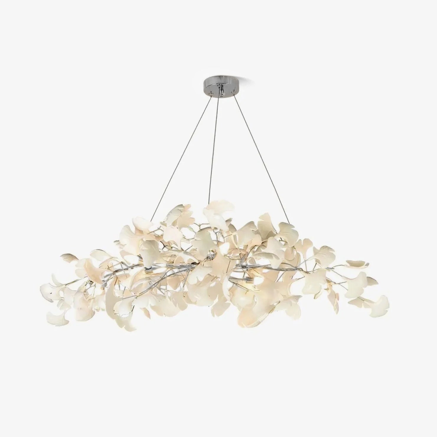 Ginkgo-Federn-Kronleuchter