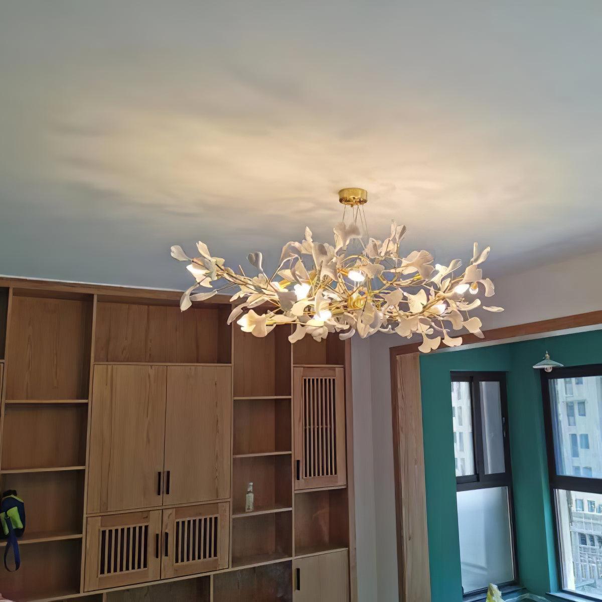 Horizont Blüte Ginkgo-Kronleuchter