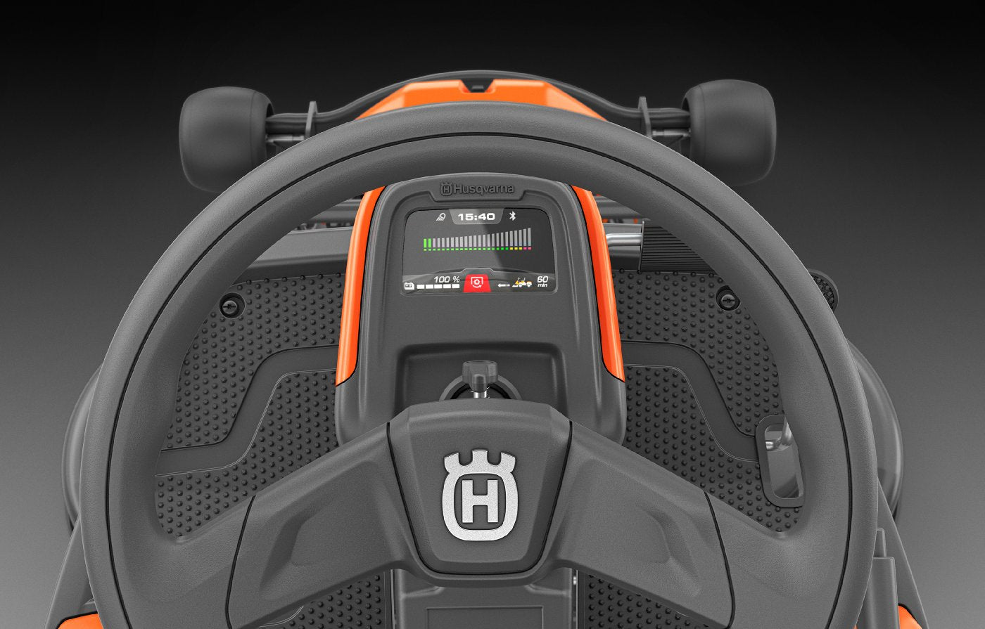 Husqvarna Akku-Frontmäher R 200iX AWD Dualbatterie - Grundgerät ohne Mähwerk, ohne Ladegerät