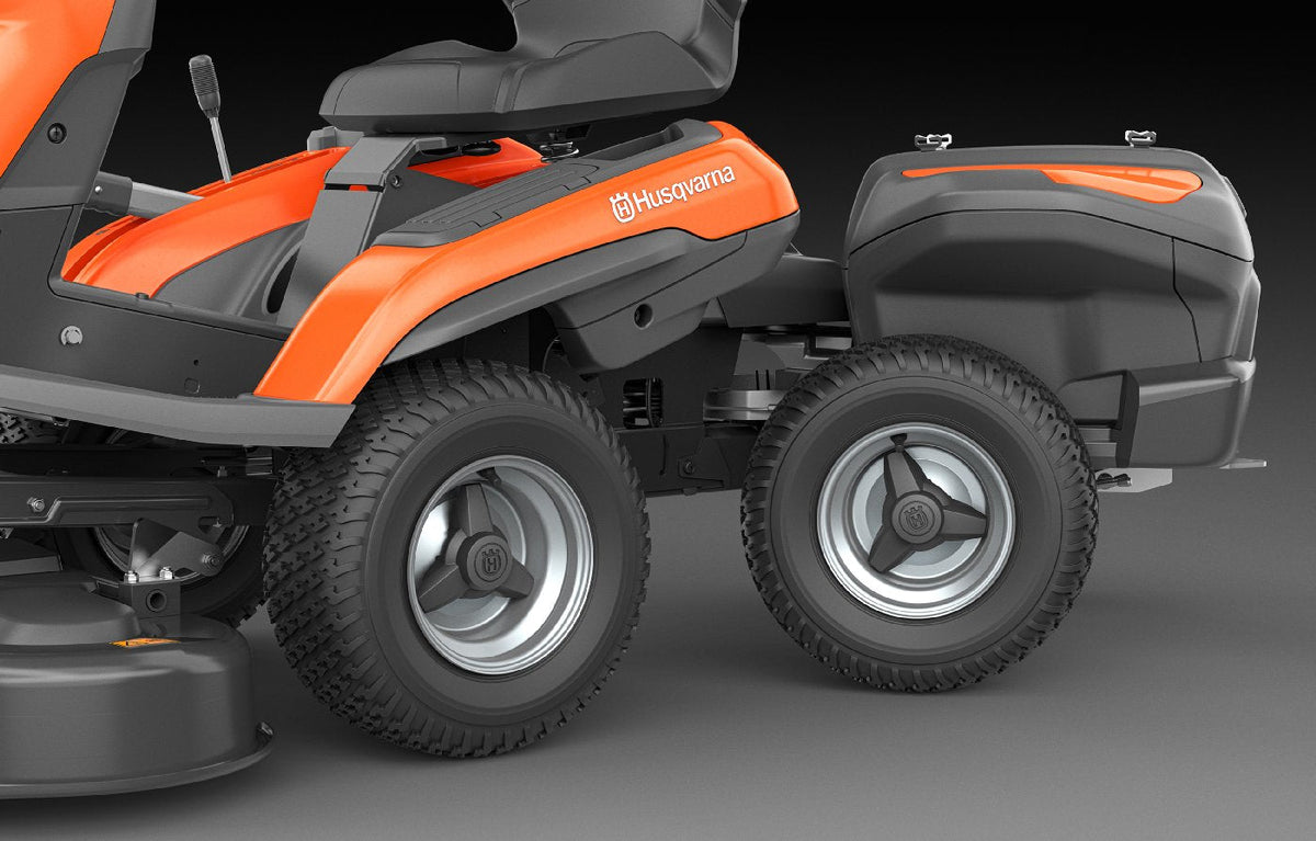 Husqvarna Akku-Frontmäher Rider 200iX - Grundgerät ohne ohne Mähwerk, ohne Ladegerät