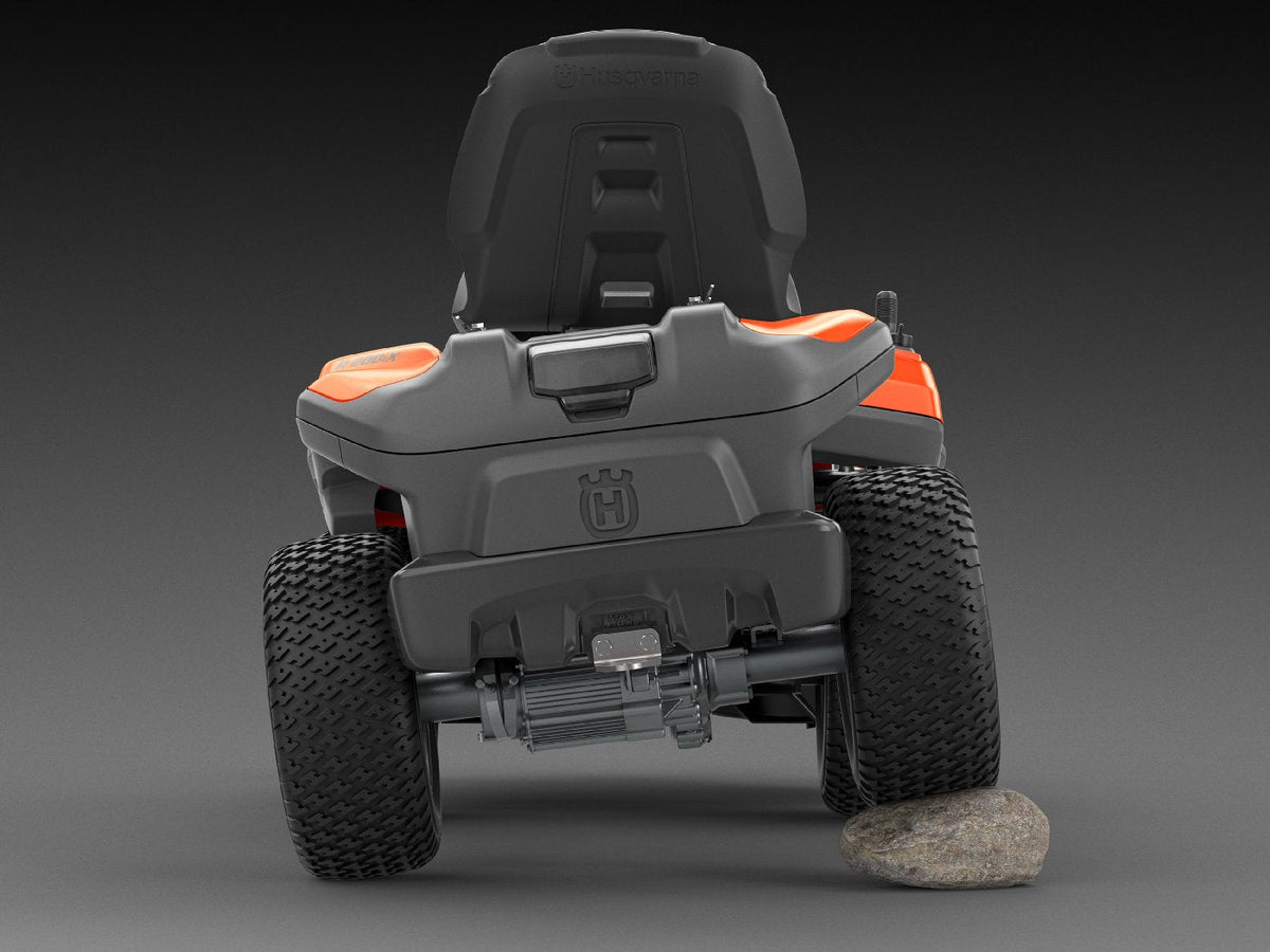 Husqvarna Akku-Frontmäher Rider 200iX - Grundgerät ohne ohne Mähwerk, ohne Ladegerät