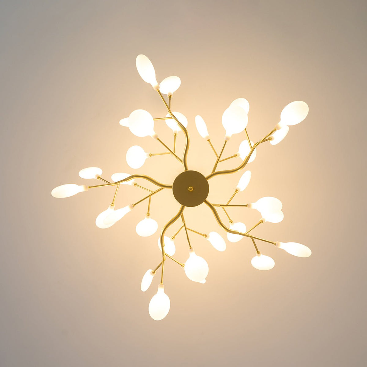 LED-Glühwürmchen-Sputnik-Kronleuchter