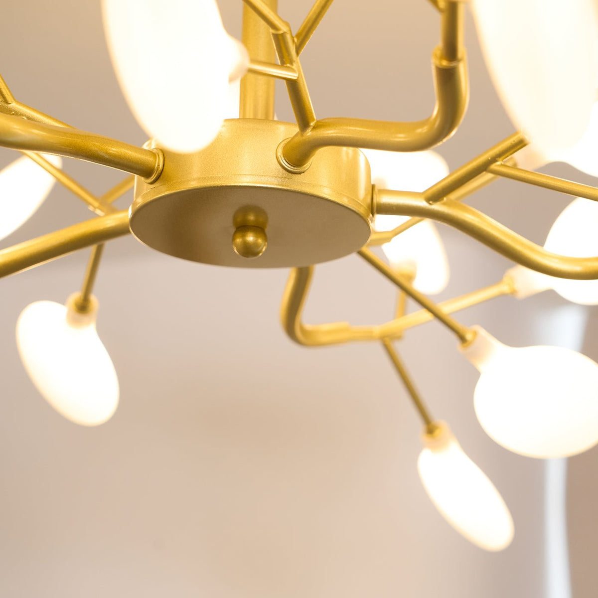 LED-Glühwürmchen-Sputnik-Kronleuchter