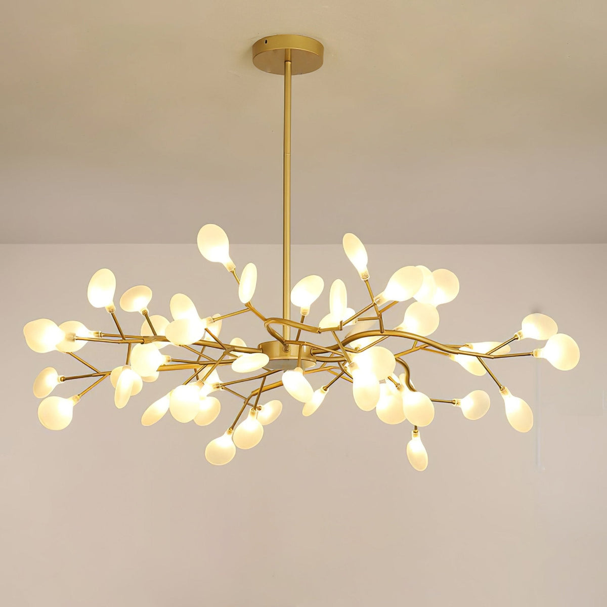 LED-Glühwürmchen-Sputnik-Kronleuchter