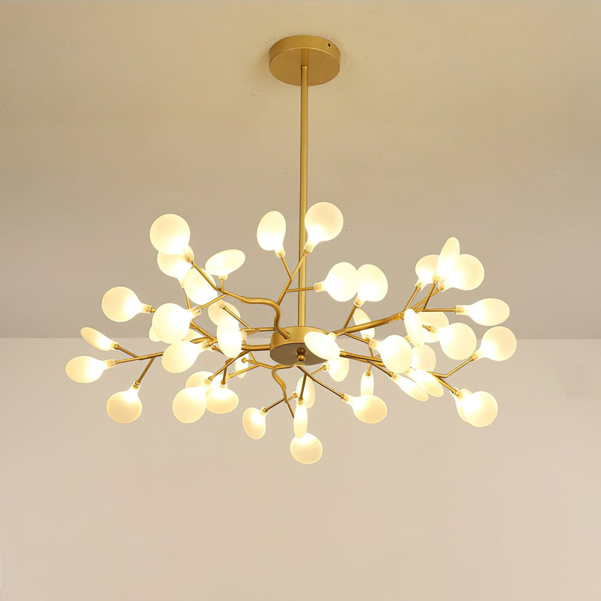 LED-Glühwürmchen-Sputnik-Kronleuchter