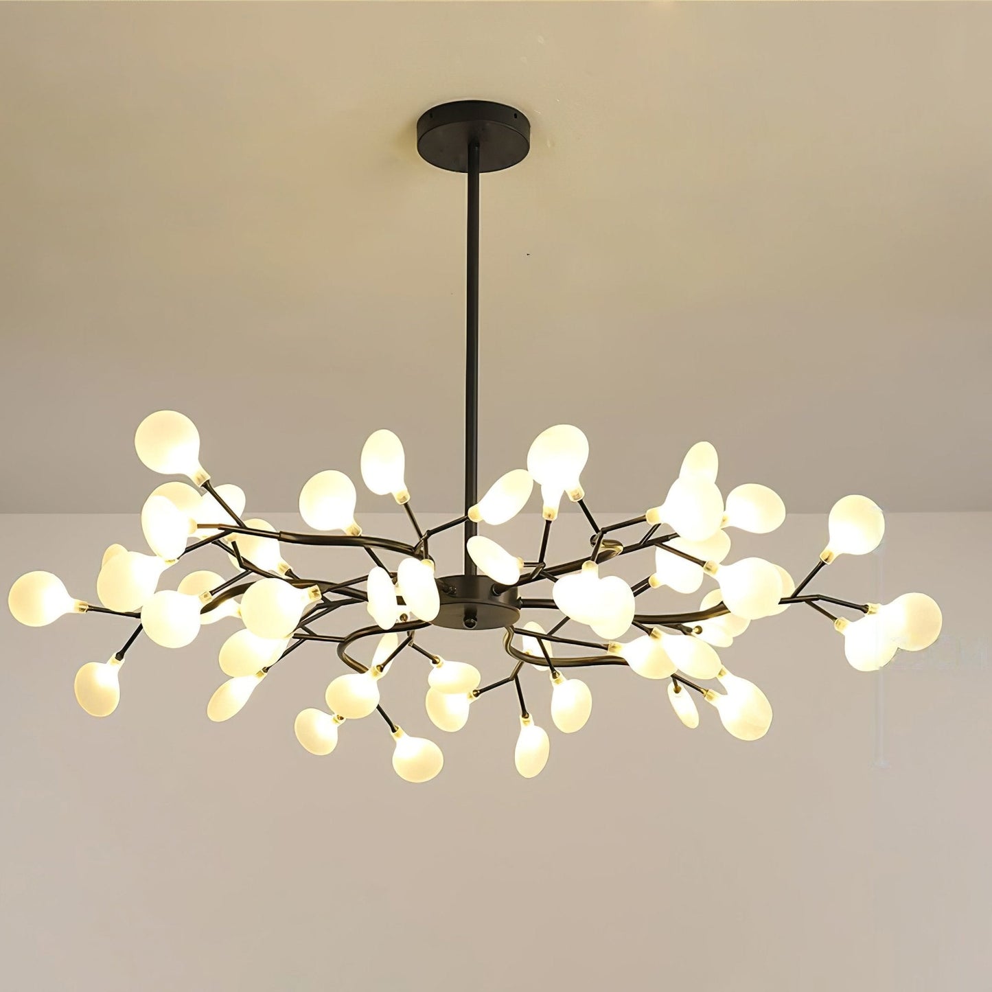 LED-Glühwürmchen-Sputnik-Kronleuchter