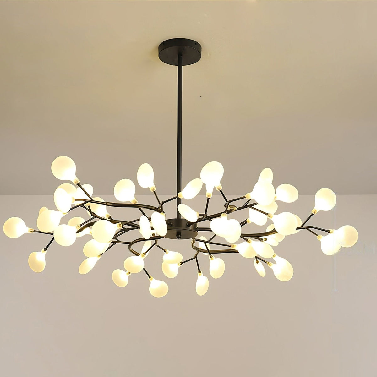 LED-Glühwürmchen-Sputnik-Kronleuchter