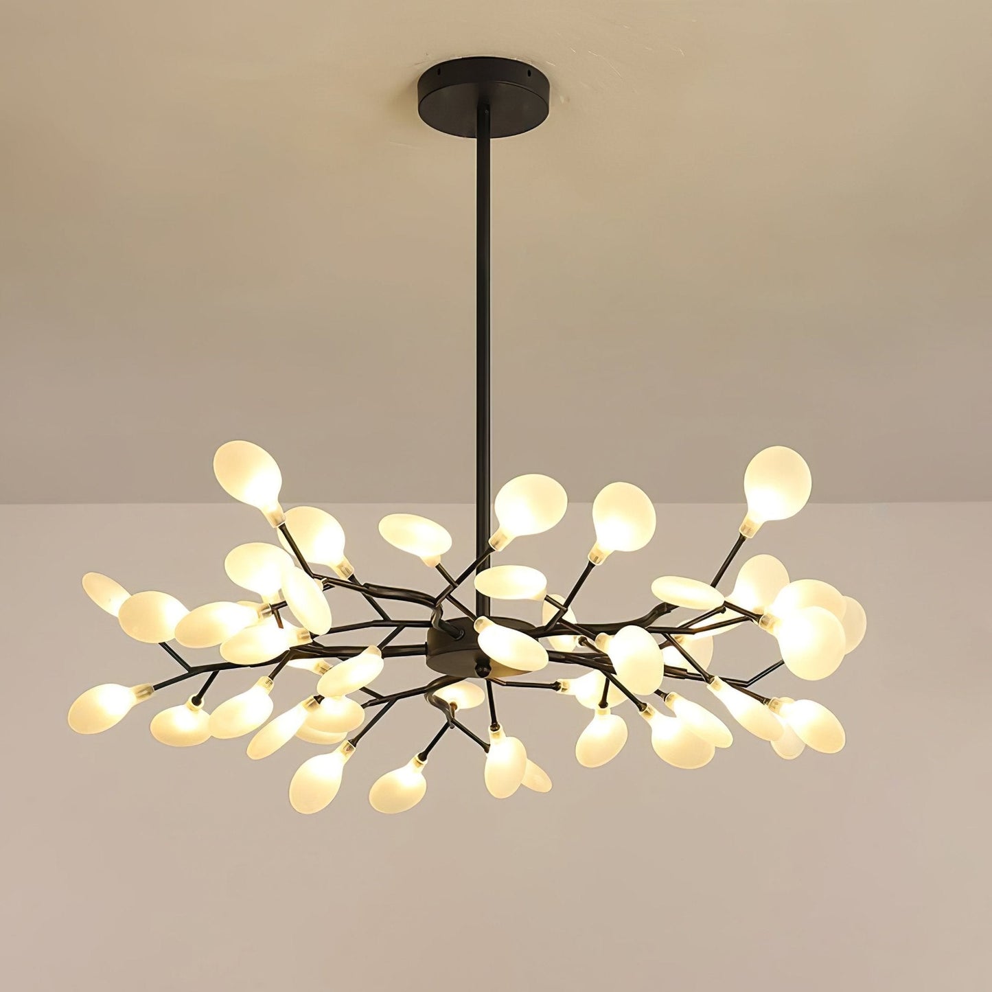 LED-Glühwürmchen-Sputnik-Kronleuchter