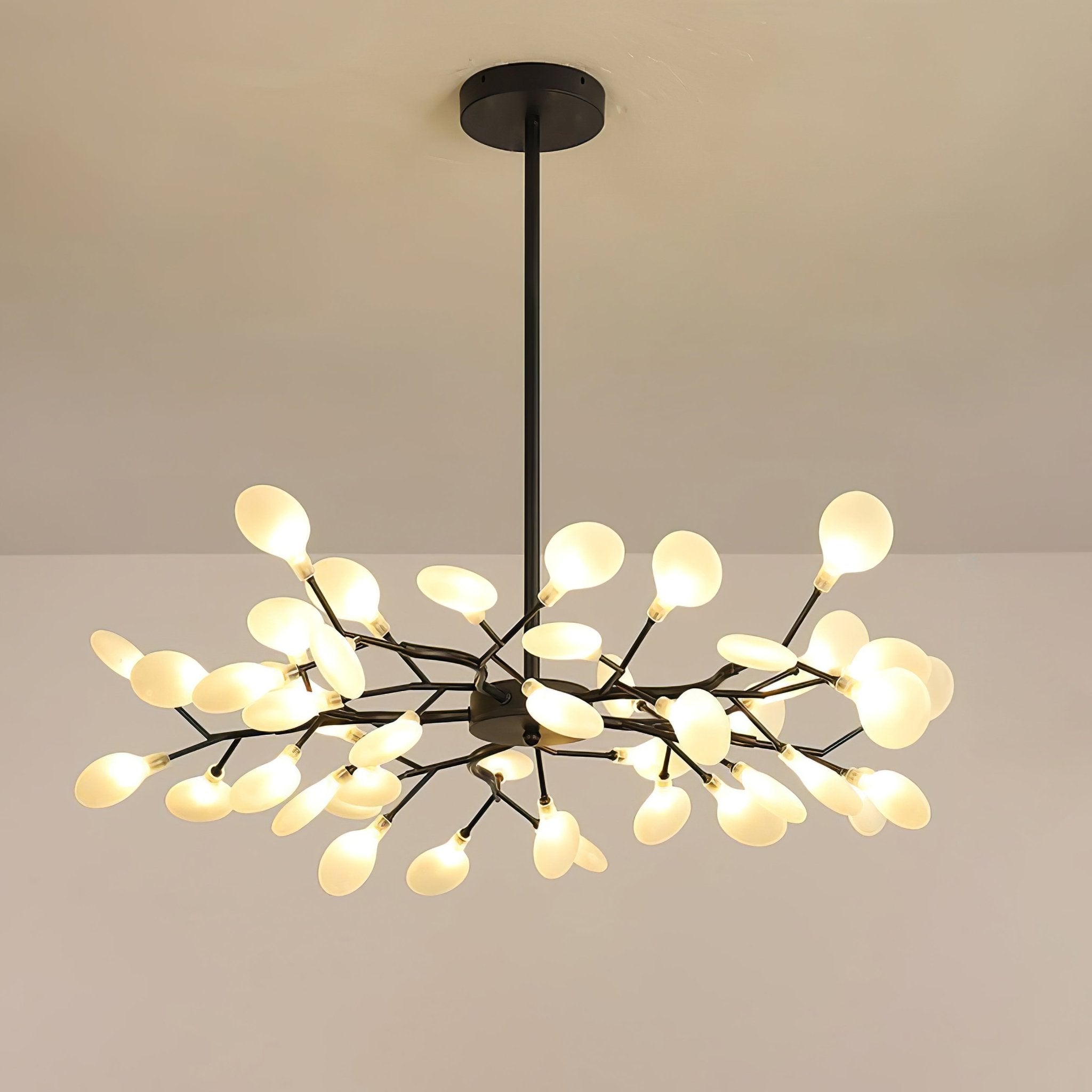 LED-Glühwürmchen-Sputnik-Kronleuchter