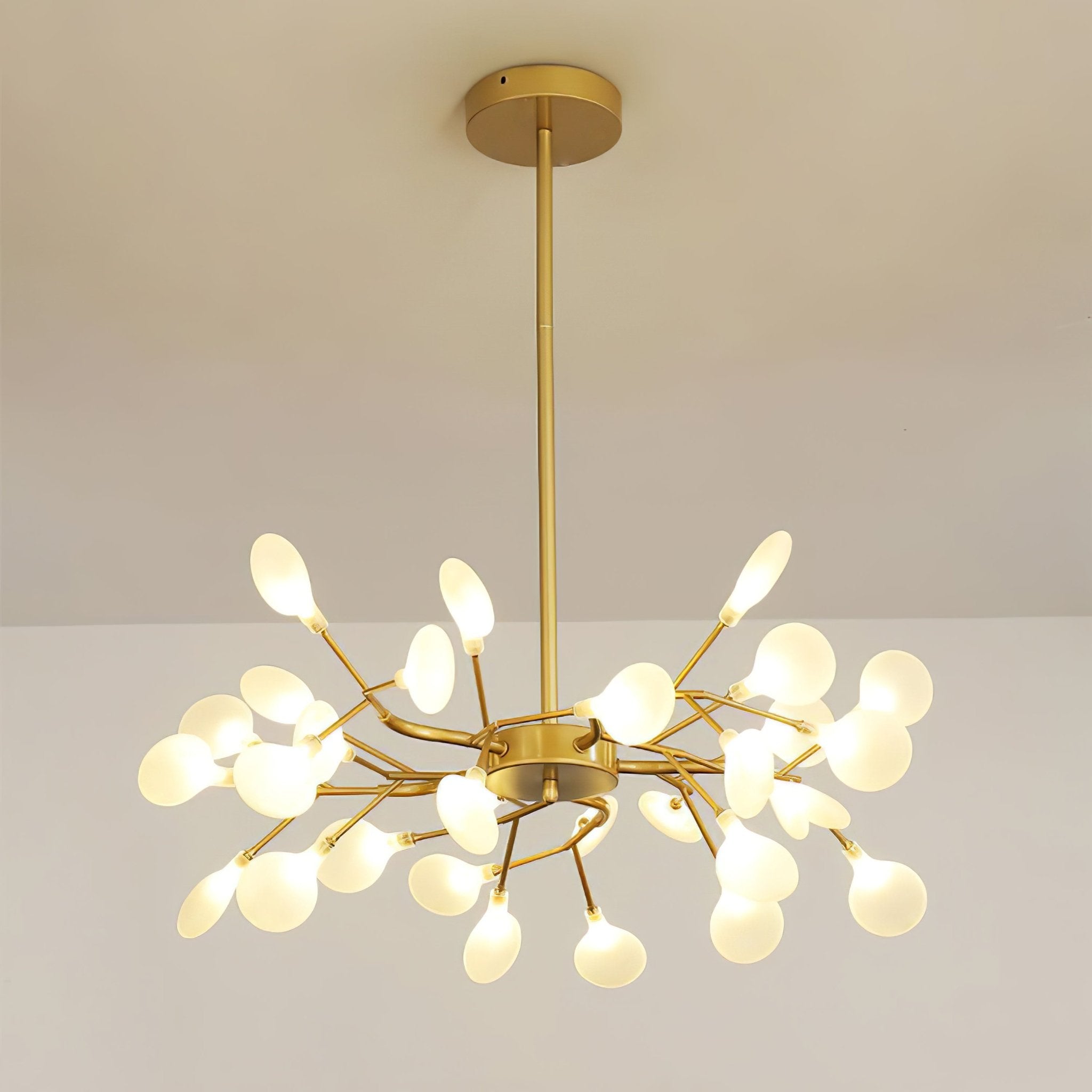 LED-Glühwürmchen-Sputnik-Kronleuchter