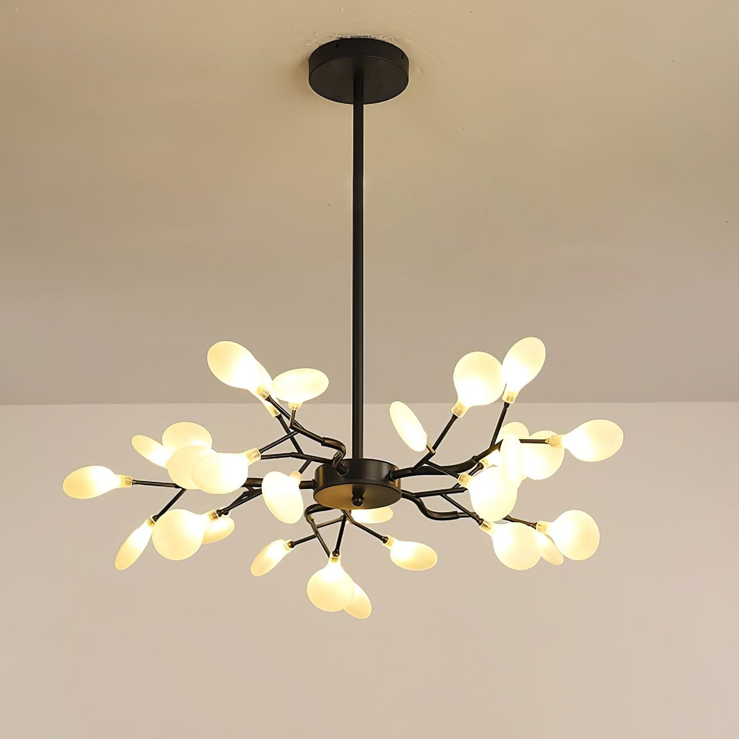 LED-Glühwürmchen-Sputnik-Kronleuchter