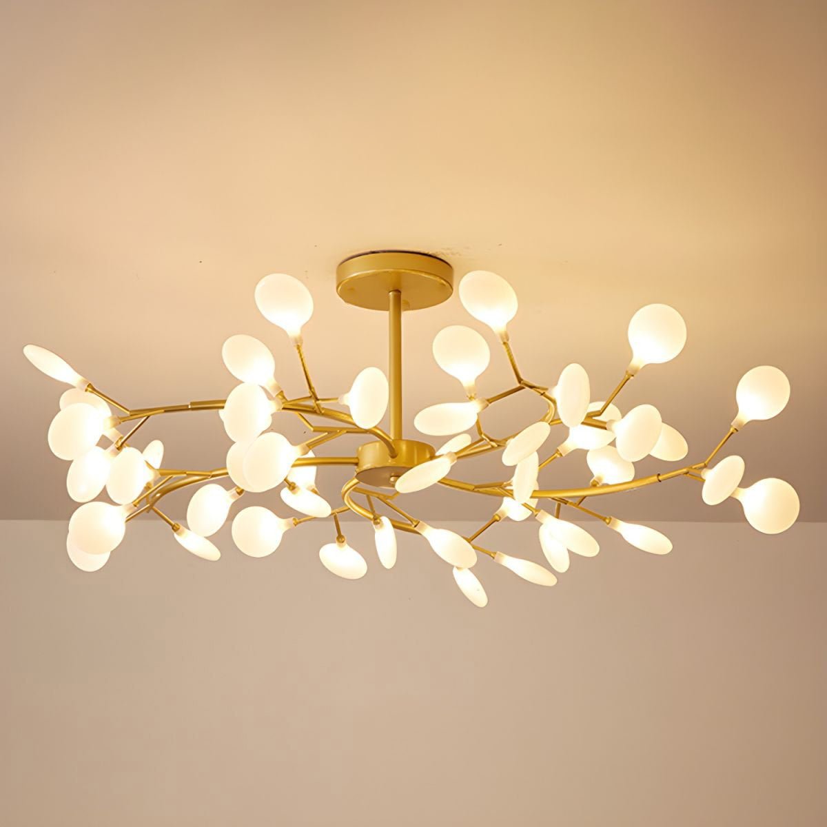 LED-Glühwürmchen-Sputnik-Kronleuchter