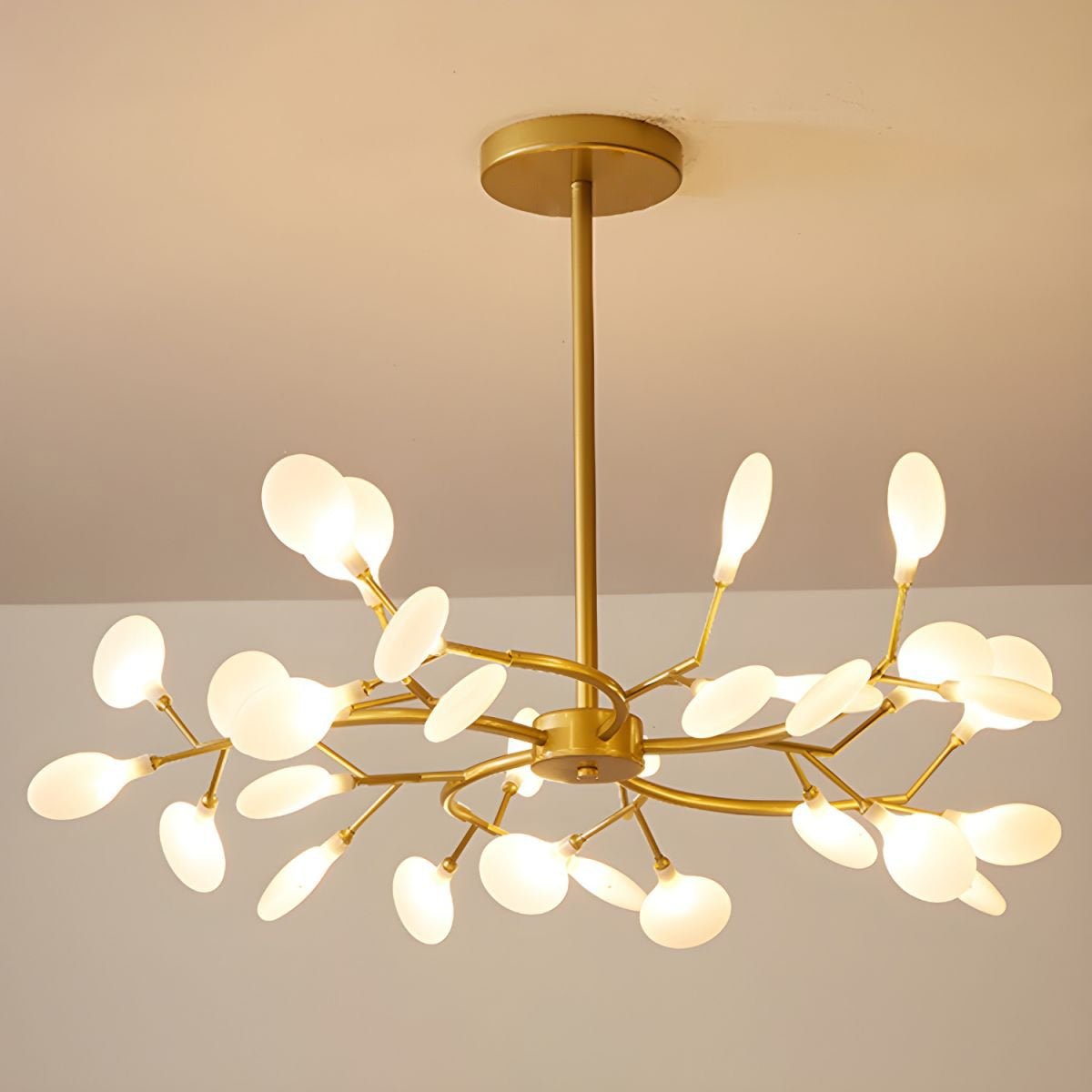 LED-Glühwürmchen-Sputnik-Kronleuchter