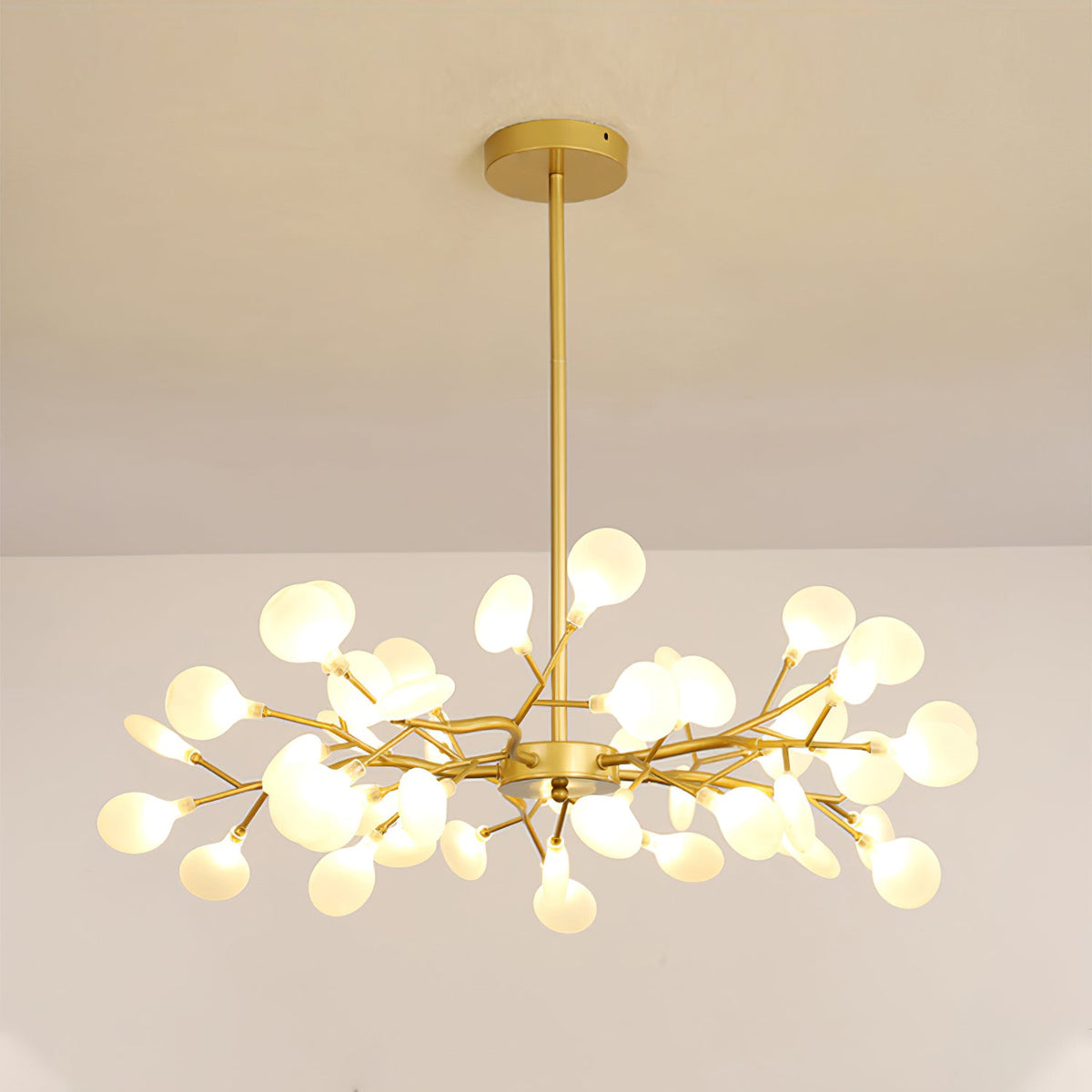 LED-Glühwürmchen-Sputnik-Kronleuchter