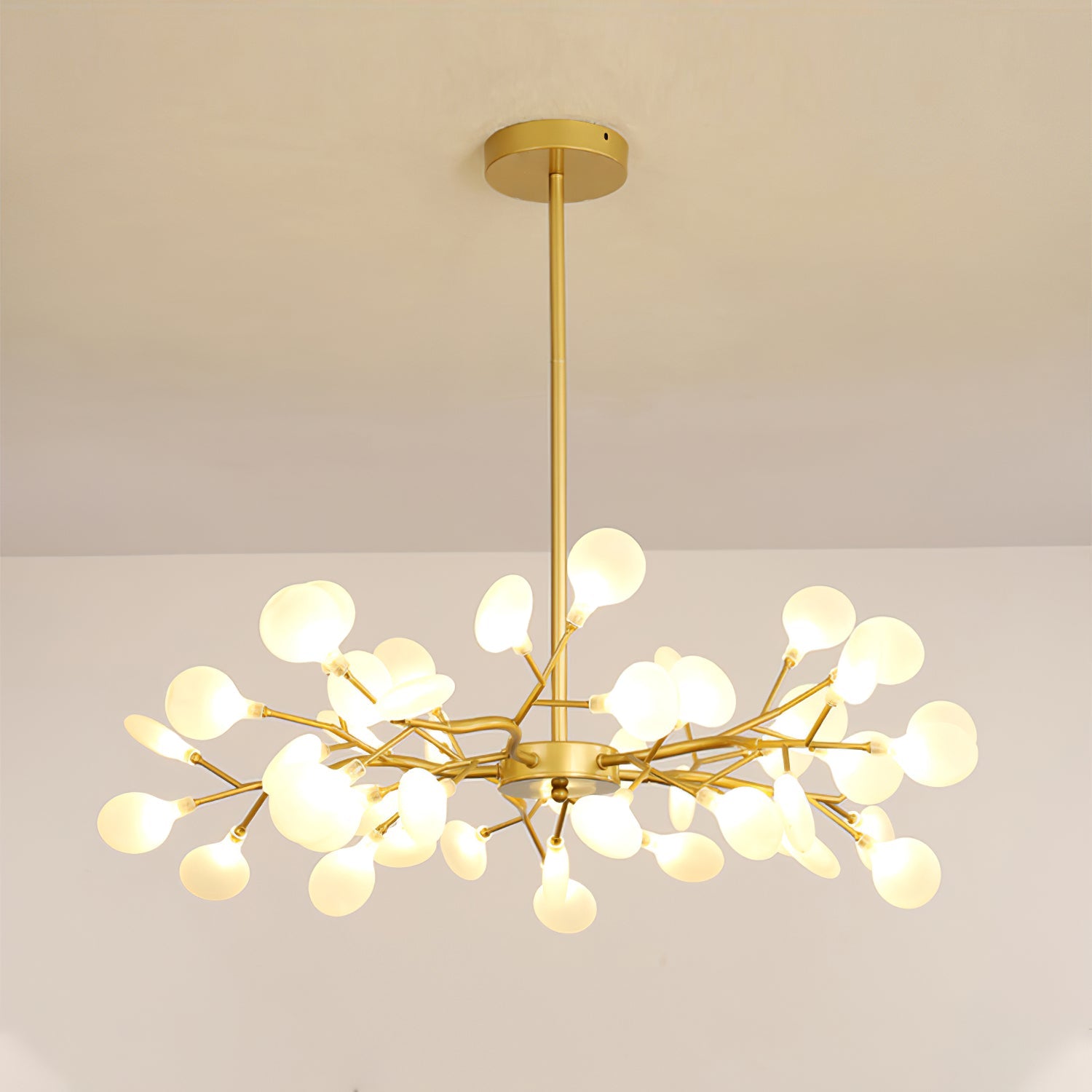 LED-Glühwürmchen-Sputnik-Kronleuchter