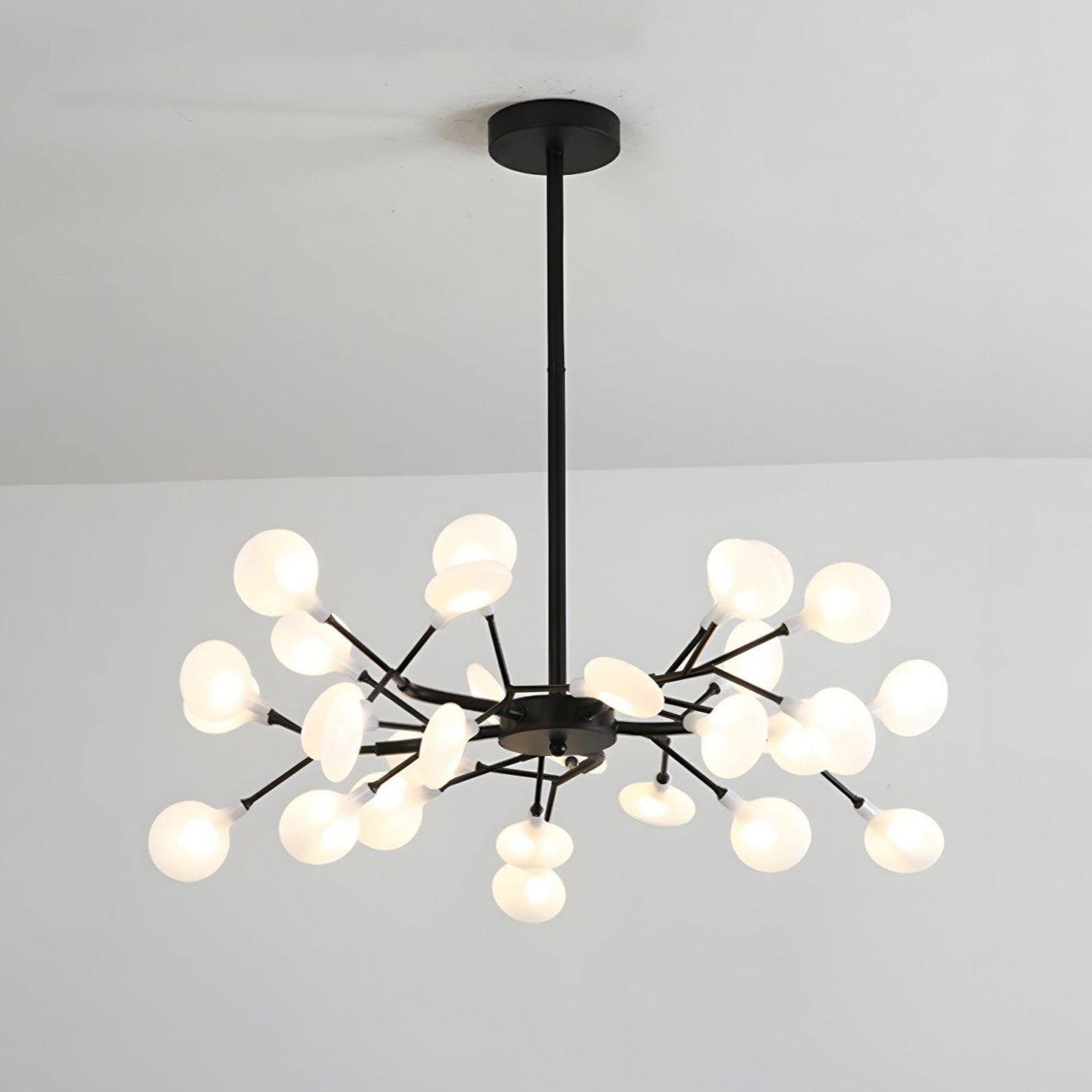 LED-Glühwürmchen-Sputnik-Kronleuchter