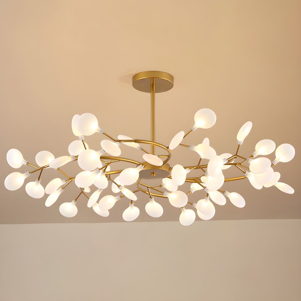 LED-Glühwürmchen-Sputnik-Kronleuchter