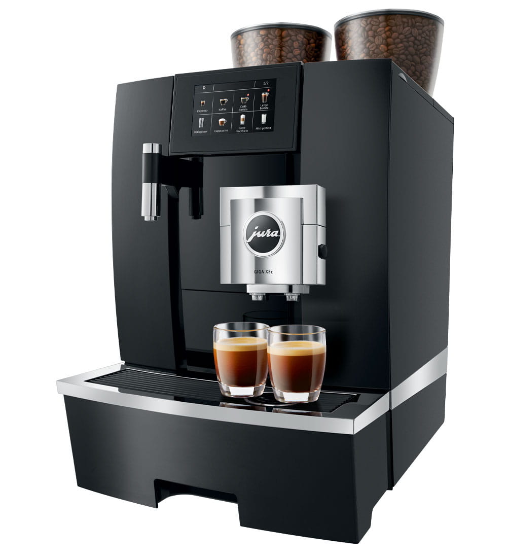 Jura GIGA X8 (EB) Aluminium Black | Kaffeewelt