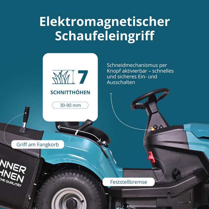 "Könner & Söhnen" Benzinrasentraktor KS 98TMG-H