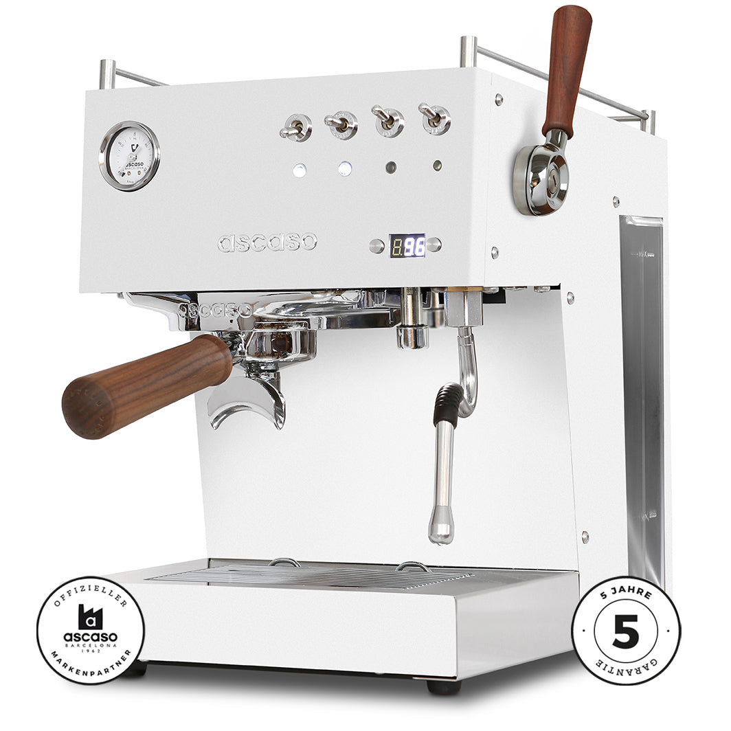 Ascaso Steel DUO Plus | 7 Jahre Garantie inkl. Offset Einstellungen