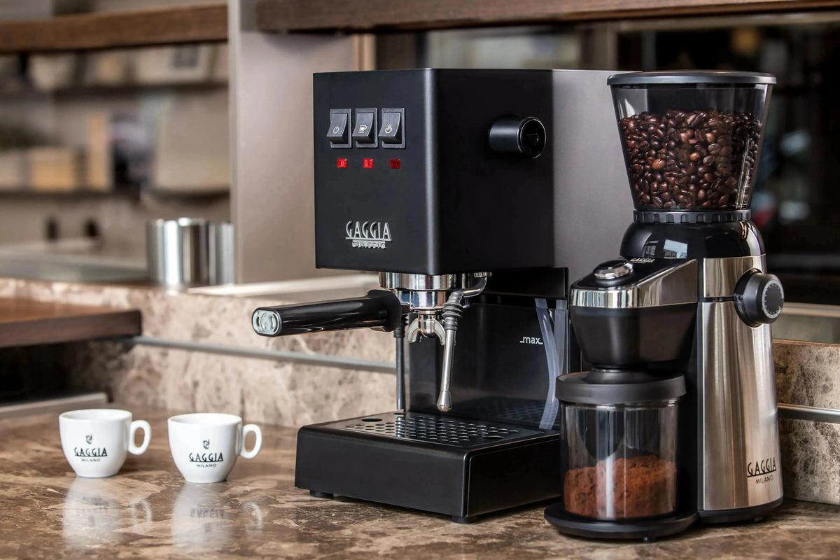 Gaggia Classic 5 Jahre Garantie EVO Pro E24 Schwarz - Kaffeewelt