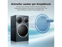 HAIER HAMQD 410CBL9GN-84, 3 Trommeln MultiWash Waschmaschine (10 kg, 1330 U/Min., A)