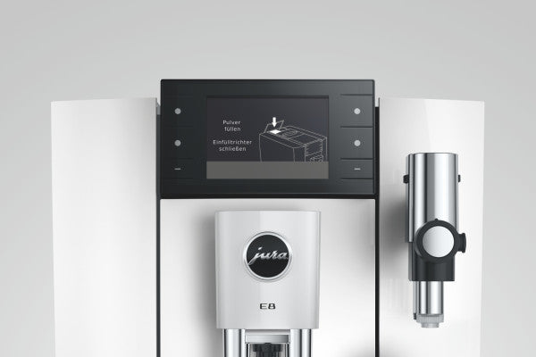 E8 Piano White (ED) Kaffeevollautomat