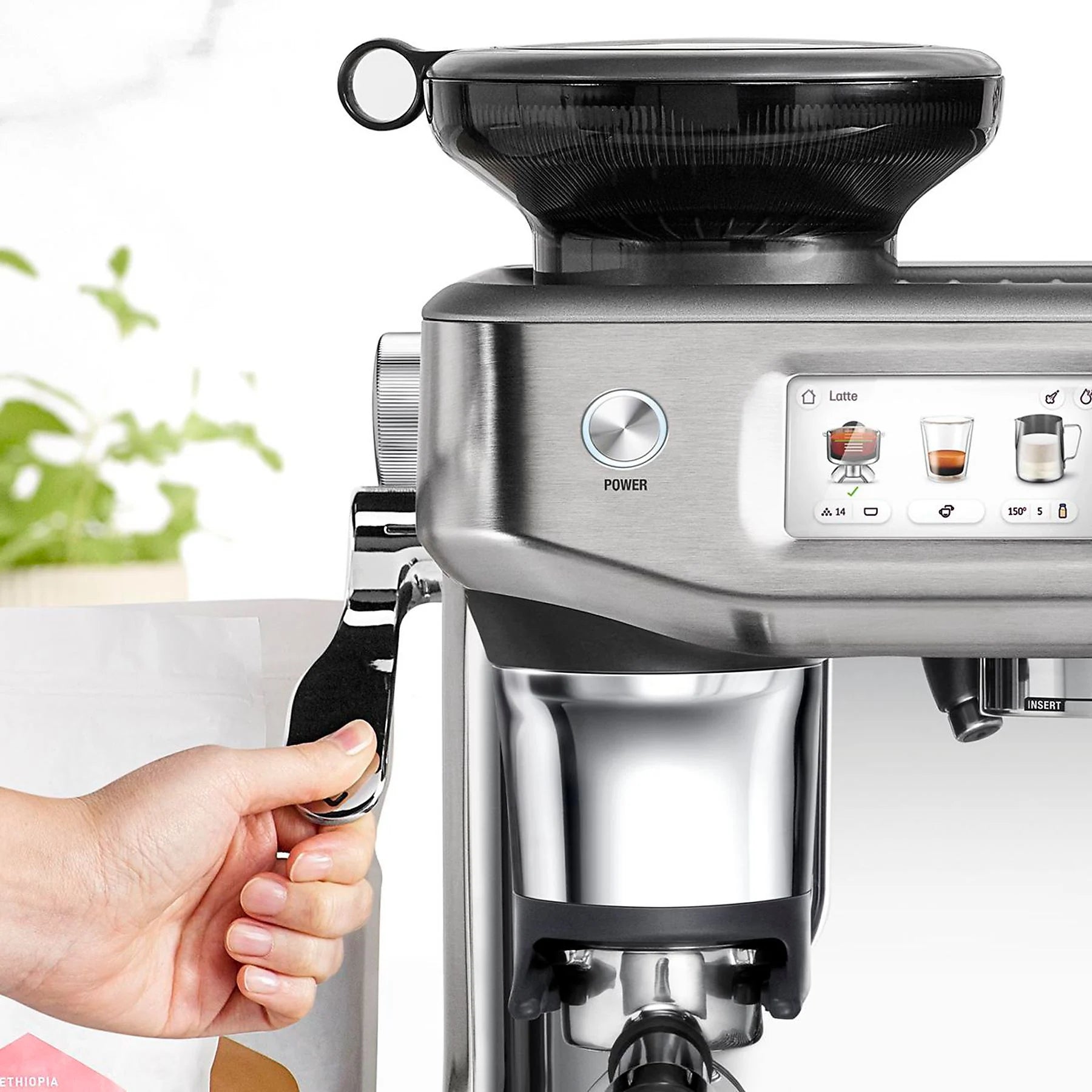 Sage the Barista Touch Impress | 5 Jahre Garantie SES881BSS Edelstahl