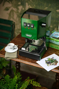 Gaggia Classic 5 Jahre Garantie EVO Pro E24 Grün - Kaffeewelt