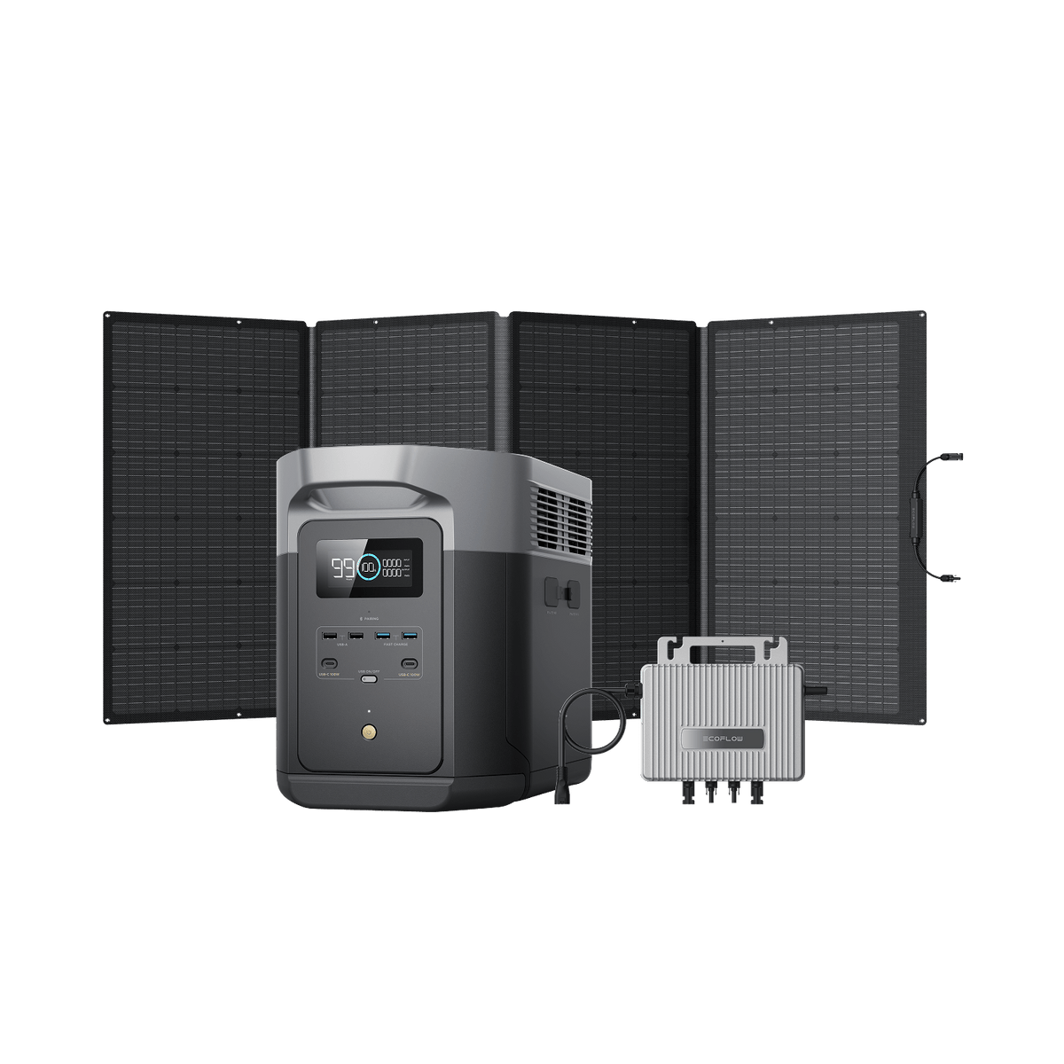 EcoFlow DELTA 2 Max Tragbare Powerstation