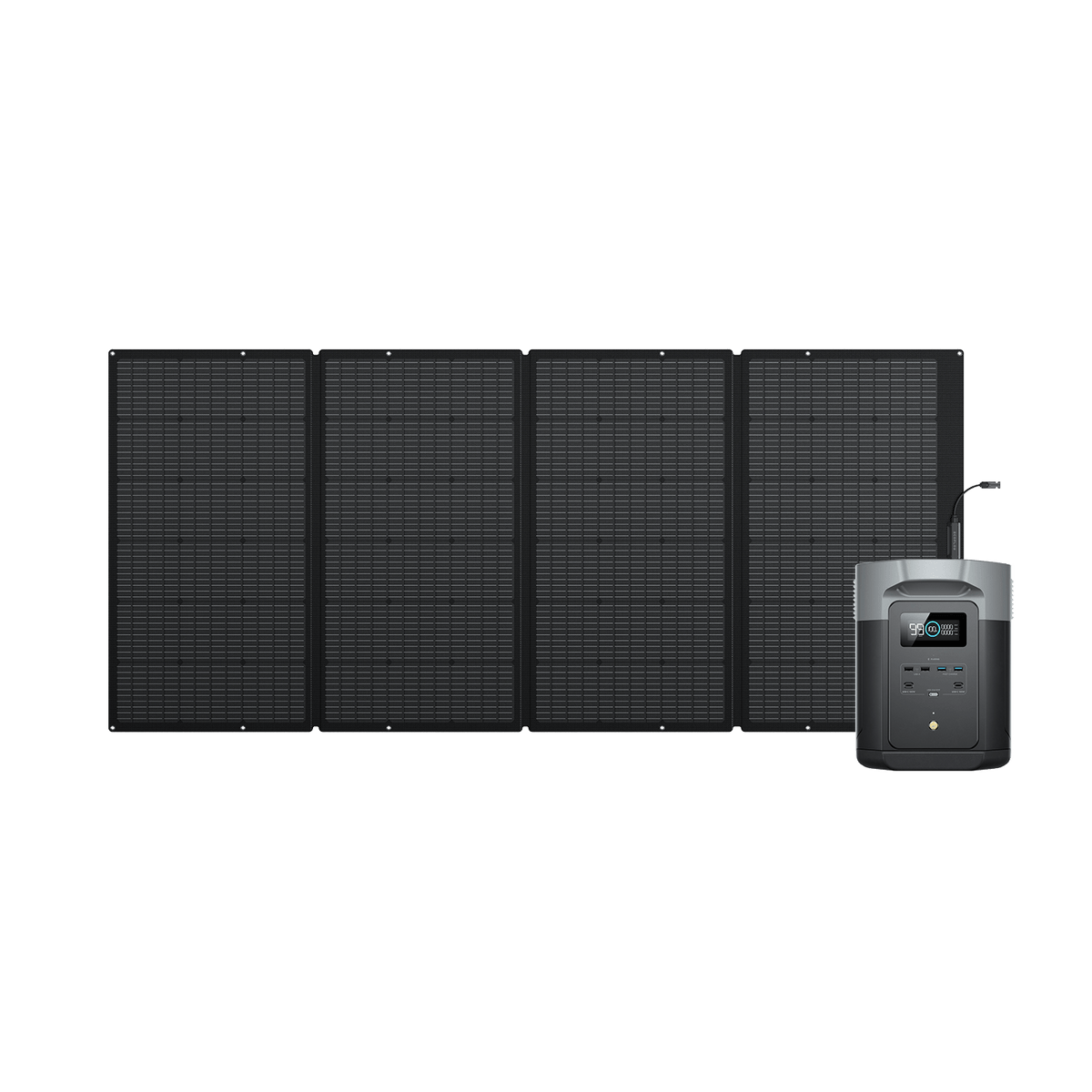 EcoFlow DELTA 2 Max Tragbare Powerstation (Generalüberholt)