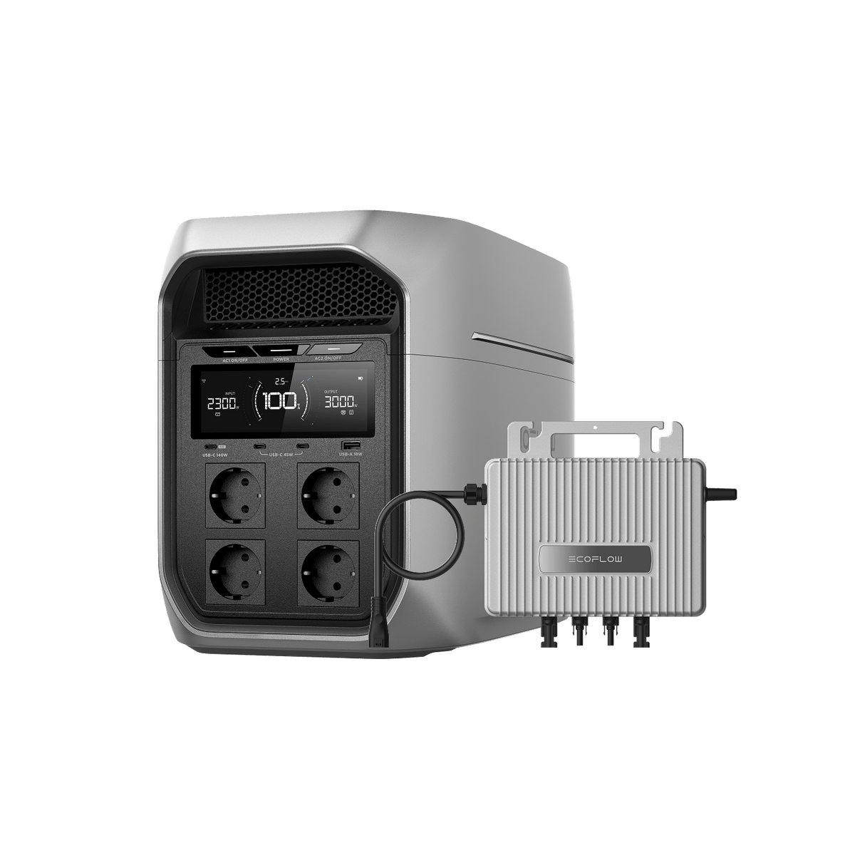 EcoFlow DELTA 3 Max Plus (2048Wh) Portable Power Station