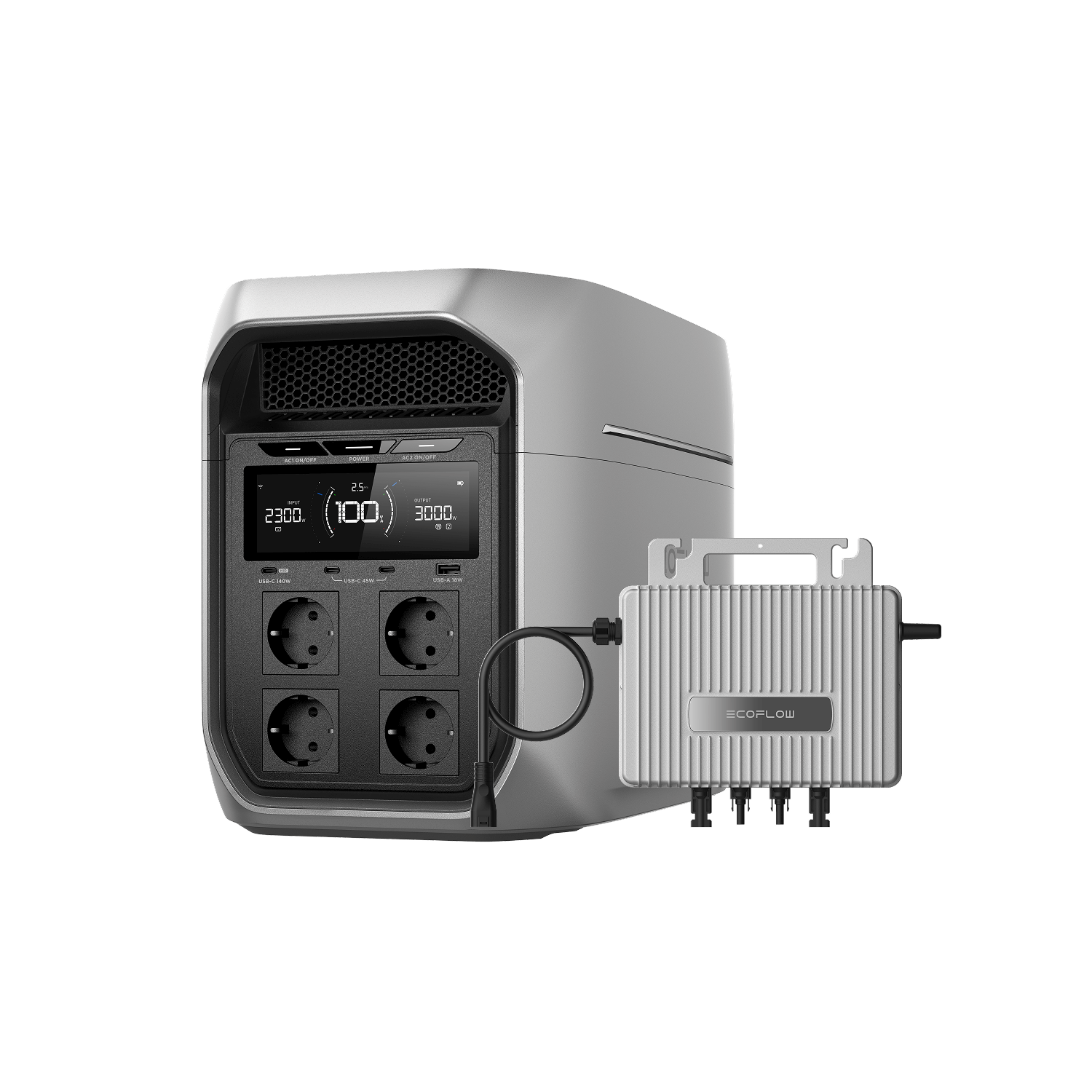 EcoFlow DELTA 3 Max Plus (2048Wh) Portable Power Station